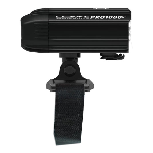 Lezyne Helmet Micro Drive Pro 1000+ Helmet Mount Headlight - Black