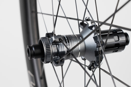 Vision Metron RS 45 Silver Edition Wheelset - 700, 12 x 100mm/12 x 142mm, Center-Lock, XDR, Carbon, Black