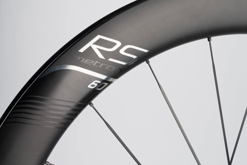 Load image into Gallery viewer, Vision Metron RS 60 Silver Edition Wheelset - 700, 12 x 100mm/12 x 142mm, Center-Lock, HG 11/12, Carbon, Black
