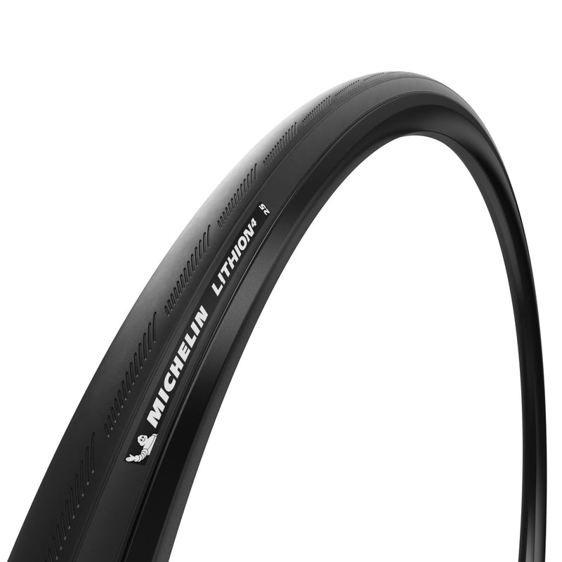 Load image into Gallery viewer, Michelin Lithion 4 Black TS Road Tire, 700x25C, Folding, Clincher, MAGI-X, Black
