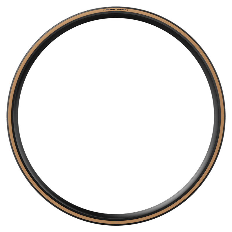 Load image into Gallery viewer, Michelin Lithion 4 Classic Road Tire, 700x25C, Folding, Clincher, MAGI-X, Tanwall
