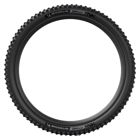 Michelin DH22 DARK Mountain Tire, 29''x2.40, Folding, Tubeless Ready, MAGI-X, Black
