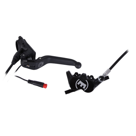 Magura MT5e MTB Hydraulic Disc Brake, Front or Rear, Post mount, Disc: Not included, Black
