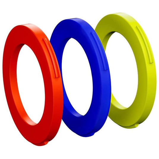 Magura 2-Piston Caliper Colored Cover Kit for 1 Caliper, Blue, Neon Red, Yellow