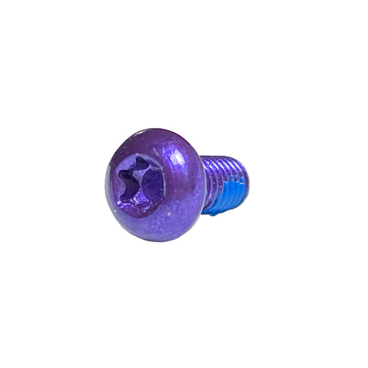 Miles Wide Steel Rotor Bolts, Purple