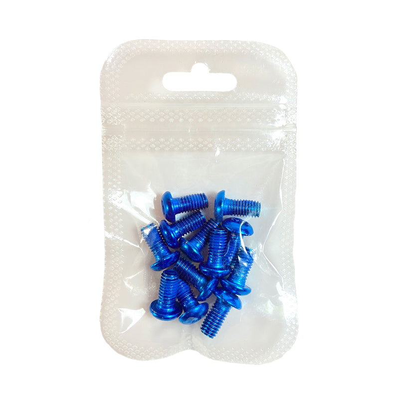 Load image into Gallery viewer, Miles Wide Steel Rotor Bolts, Blue
