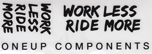 OneUp Components Riser Bar Decal Kit, Black
