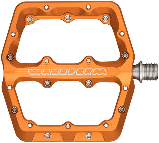 Wolf Tooth Components Waveform Platform Pedal, Large, Orange