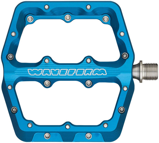 Wolf Tooth Components Waveform Platform Pedal, Large, Blue