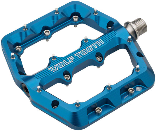 Wolf-Tooth-Waveform-Large-Flat-Platform-Pedals-Aluminum-PEDL1583-Bicycle-Pedals