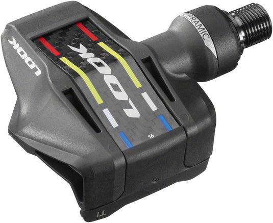 LOOK KEO Blade Carbon Ceramic Ti Pedals - Single Sided Clipless, Titanium, 9/16