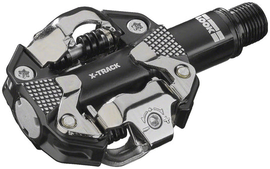 LOOK-X-Track-Clipless-Pedals-with-Cleats-Aluminum-Chromoly-Steel-PEDL1239-Bicycle-Pedals