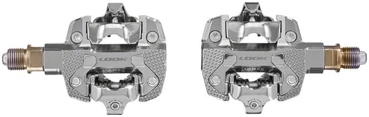 LOOK X-TRACK Dual Power Pedals - Dual Sided Clipless, Chromoly, 9/16