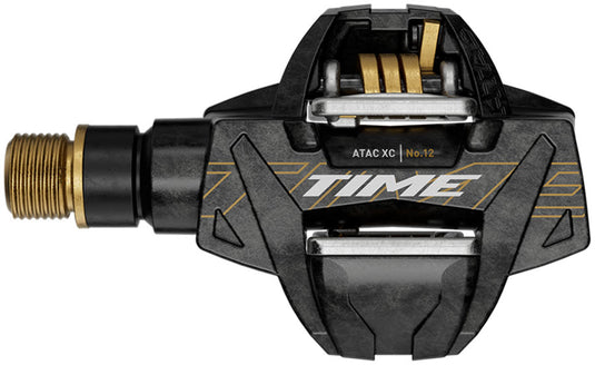 Time-XC-12-ATAC-Clipless-Pedals-with-Cleats-Carbon-PEDL2740-Bicycle-Pedals