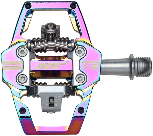 HT-Components-T2-Clipless-Pedals-with-Cleats-PEDL2562-Bicycle-Pedals
