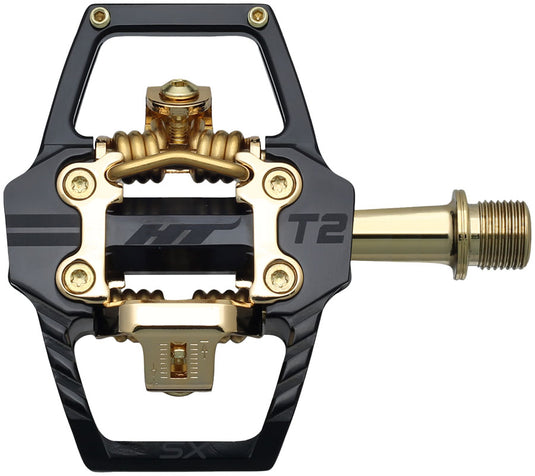 HT-Components-T2-SX-Pedals-Clipless-Pedals-with-Cleats-PEDL3376-Bicycle-Pedals
