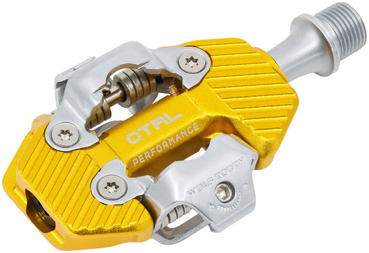 Wolf-Tooth-CTRL-Performance-Clipless-Pedals-with-Cleats-PEDL3664-Bicycle-Pedals