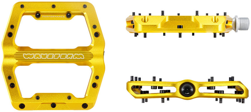 Load image into Gallery viewer, Wolf Tooth Components Waveform Performance Platform Pedal, Gold
