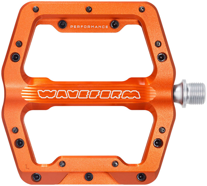 Load image into Gallery viewer, Wolf Tooth Components Waveform Performance Platform Pedal, Orange
