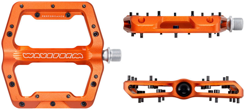 Load image into Gallery viewer, Wolf Tooth Components Waveform Performance Platform Pedal, Orange
