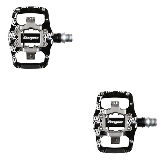 Hope-Union-TC-Clipless-Pedals-with-Cleats-Aluminum-Chromoly-Steel-PEDL1194-Bicycle-Pedals