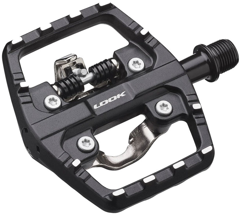 Load image into Gallery viewer, LOOK X-Venture+ Pedals - Single Sided Clipless, Aluminum, 9/16", Black
