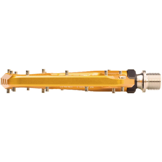 Wolf Tooth Ripsaw Aluminum Pedals Gold