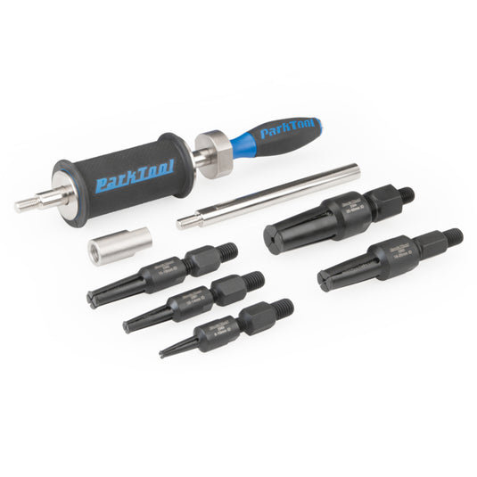 Park Tool SHX-1 Slide Hammer Extractor Organized In A Convenient Storage Case