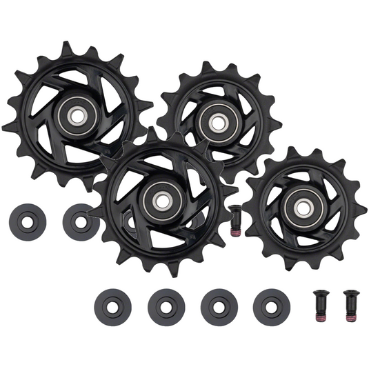 SRAM-Pulleys-Mountain-Bike-Road-Bike-PLAS0164PO2-Rear-Derailleur-Pulley-Assembly