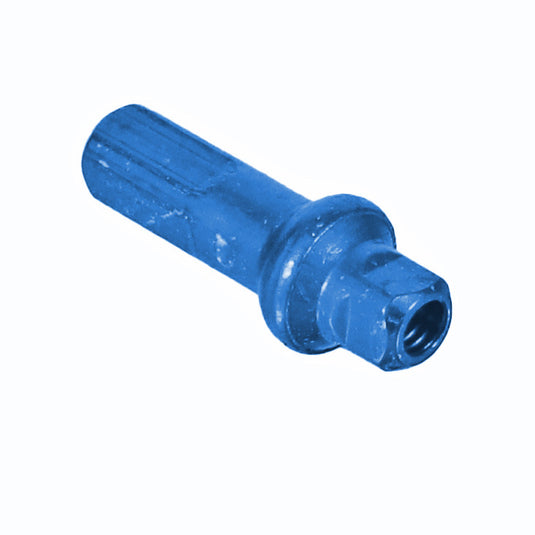 Sapim Double Square SL Alloy Nipple, 14g/16mm, Blue 100/C