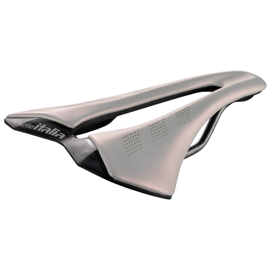 Selle Italia SLR Elite Opal, S3, Steel Rails, White