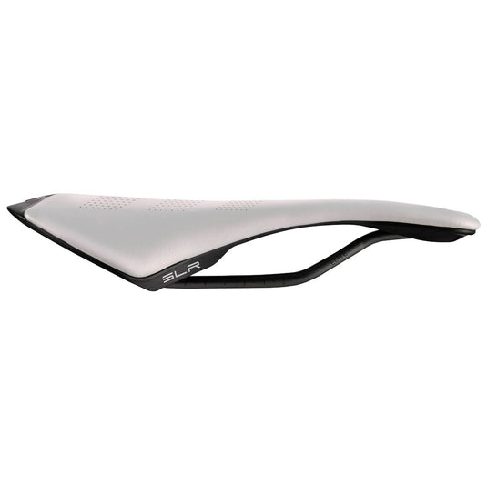 Selle Italia SLR Elite Opal, S3, Steel Rails, White