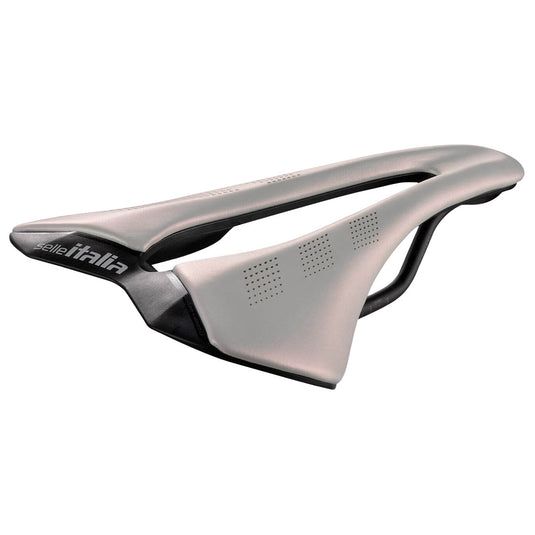 Selle Italia SLR Advan Opal, L3, Steel Rails, White