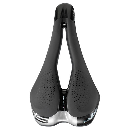 Selle Italia S 5 Lady Superflow Saddle - Black 145mm Width Chromoly Rails