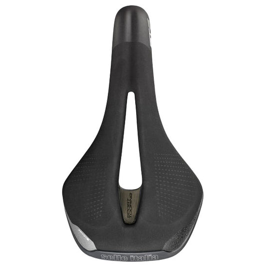 Selle Italia ST 5 Flow Saddle - Black 165 Width Chromoly Rails Synthetic