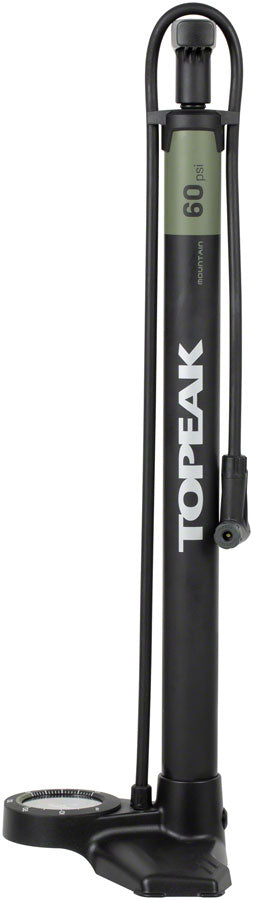 Topeak JoeBlow Mountain EX Floor Pump, SmartHead, 60psi, Black