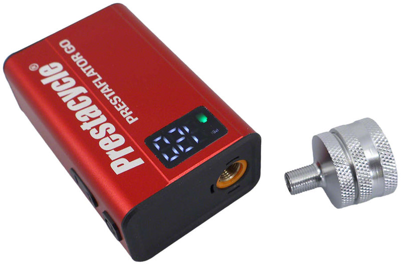 Load image into Gallery viewer, Prestacycle Prestaflator GO, Portable Rechargeable Tire Inflator
