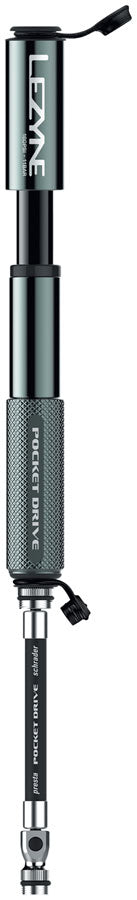 Load image into Gallery viewer, Lezyne Pocket Drive Pump - Lite Gray
