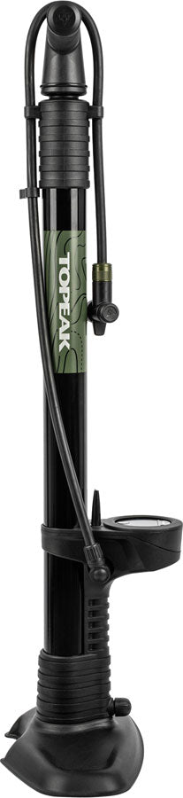 Topeak JoeBlow Mountain X Digital Floor Pump, Black