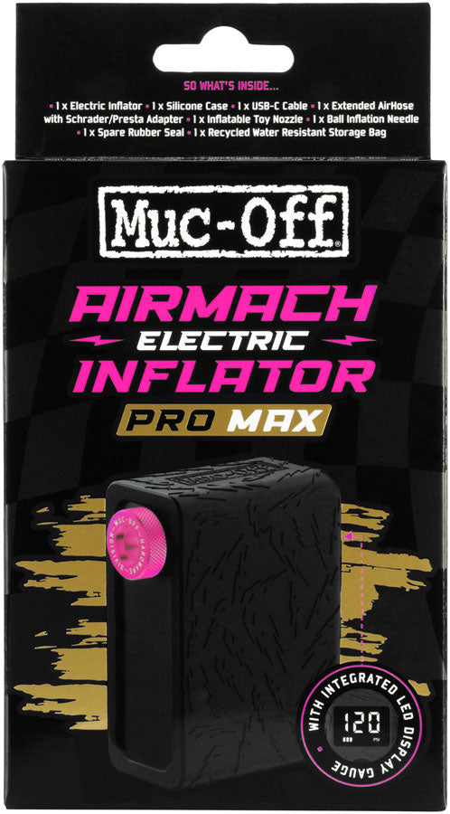 Muc-Off Airmach Electric Pro Max Inflator E-Pump