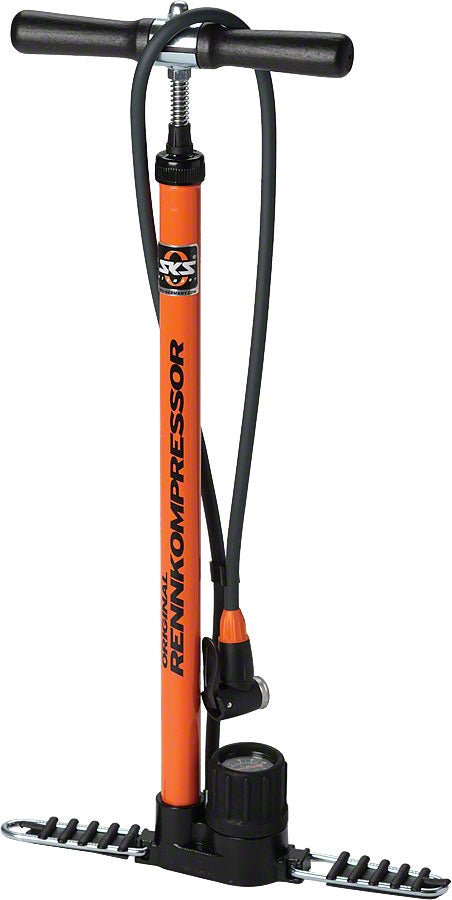 SKS-Rennkompressor-Floor-Pump-Analog-Presta-and-Schrader-FLPM0365-Bicycle-Floor-Pump