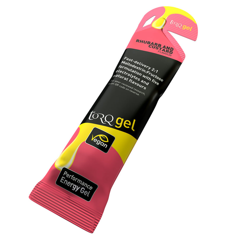 Load image into Gallery viewer, Torq Energy Gel, Rhubarb And Custard, 15/Count
