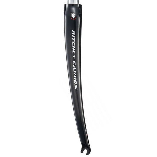 Ritchey Comp Carbon Road Fork - 700c, QR, 1", Aluminum Steerer, UD Matte Black