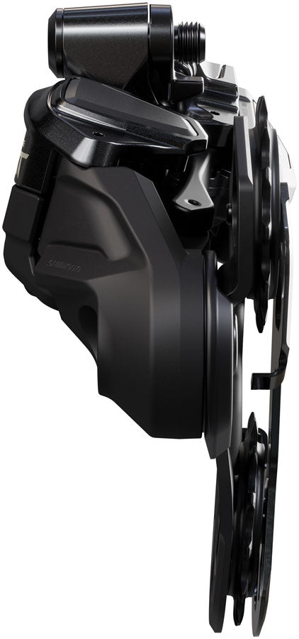 Shimano Deore XT RD-M8250-GS Di2 Wireless Rear Derailleur - 12-Speed, Medium Cage, Shadow ES, Black/Gray