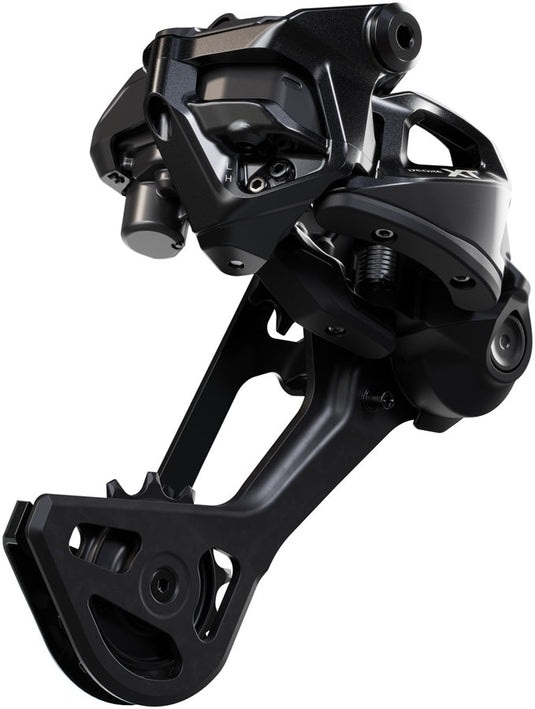 Shimano Deore XT RD-M8260-SGS-B Ebike Rear Derailleur - Di2, 12-Speed, Includes TL-EW300, Black