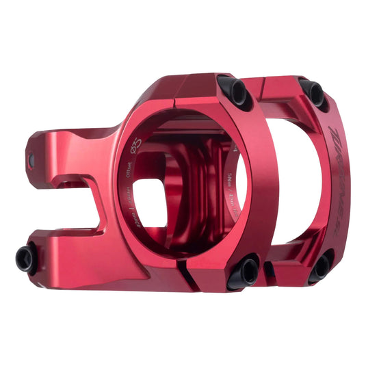 Race Face Turbine-SL Stem, (35.0) 0/6mm x 60mm, Red