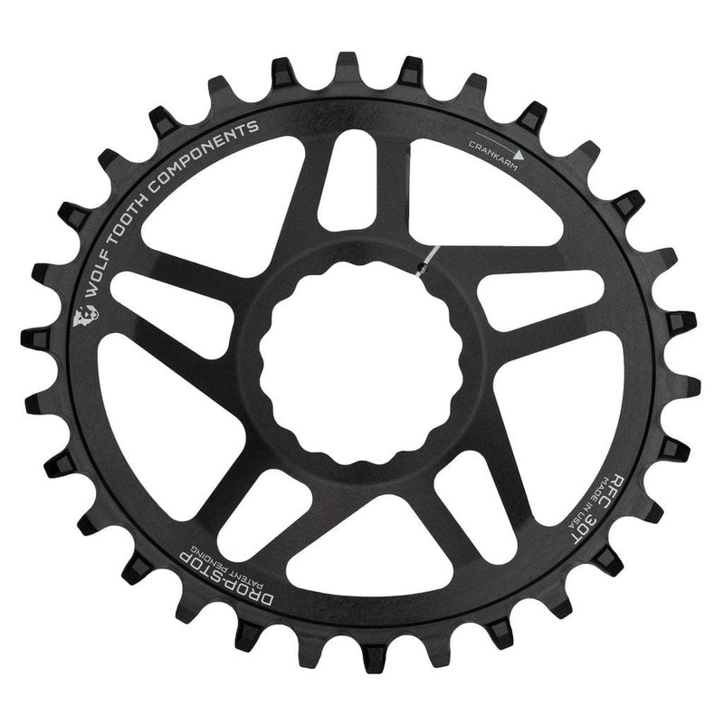 Load image into Gallery viewer, Wolf Tooth 32T Aluminum Drop-Stop Chainring - Race Face Cinch, 0mm Offset
