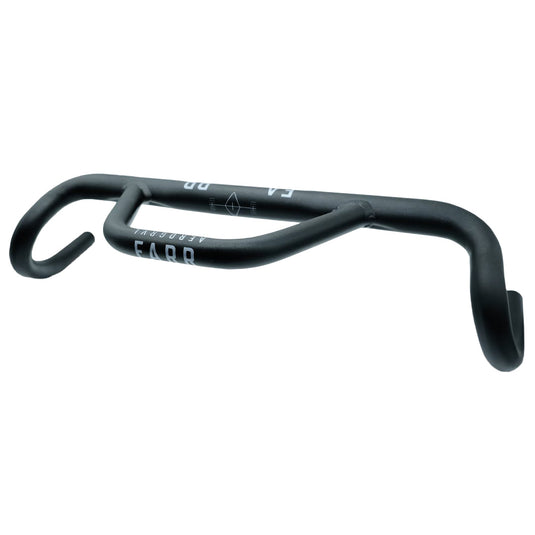 Ridefarr Aero Gravel Alloy Handlebar (31.8) 44cm, Black NLS