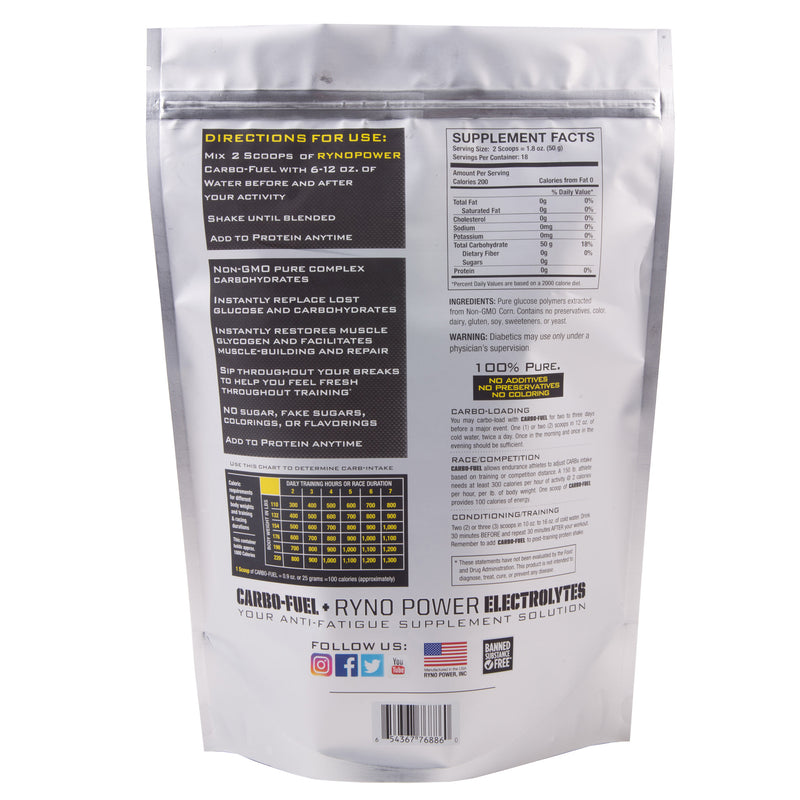 Load image into Gallery viewer, Ryno Power Carbo-Fuel, 2lbs
