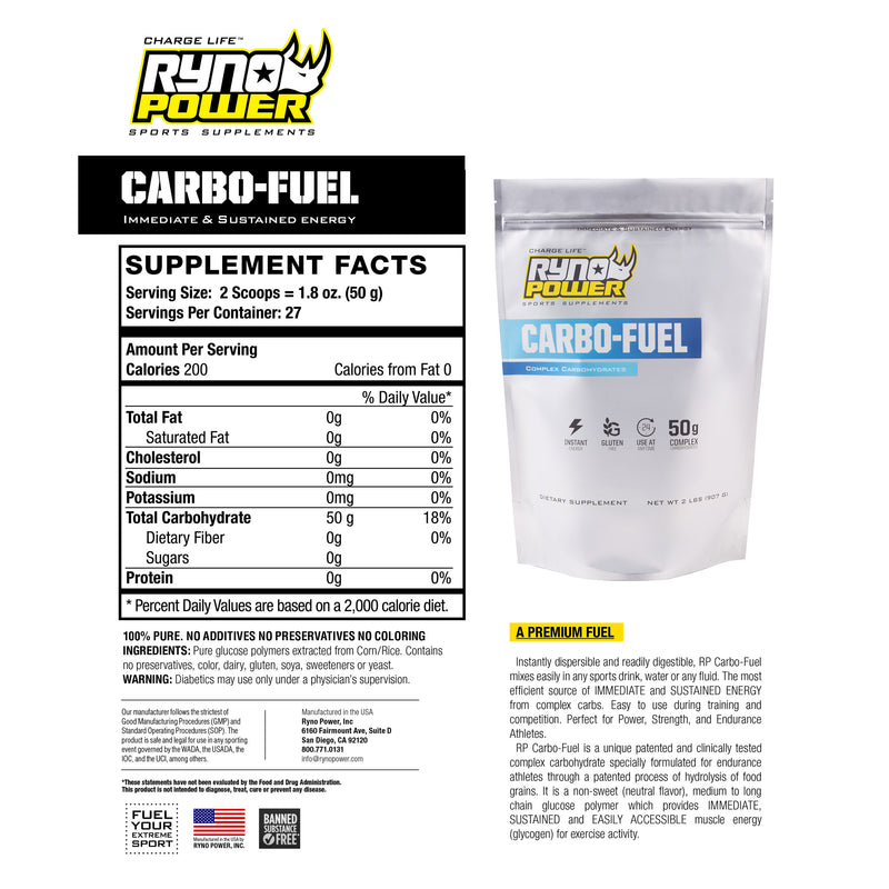 Load image into Gallery viewer, Ryno Power Carbo-Fuel, 2lbs
